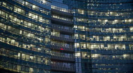 offices in the new business district of Milan