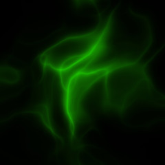mystic green abstract fogy ghost background