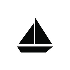 Yacht icon template