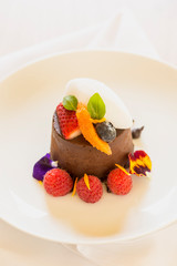 chocolate fudge tart