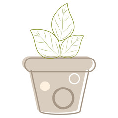 Isolated plant icon