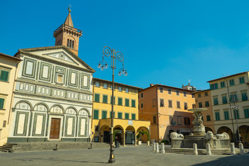 Church of S, Andrea in town center of Empoli, Italy