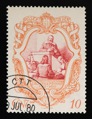 Obraz premium postage stamp