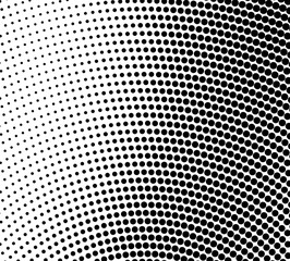 Abstract halftone background. Futuristic grunge pattern, circle of dots. Vector art texture for printing on posters, packages, wrapping paper