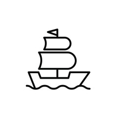 Ship icon template