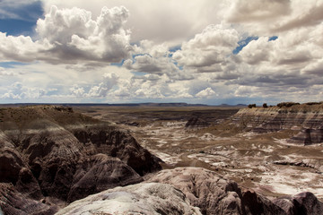 Painted Desert in Arizona looks like extraterrestrial alien planet