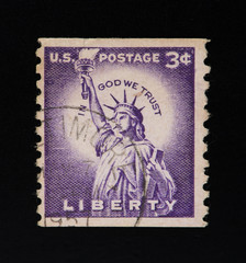 Obraz premium postage stamp