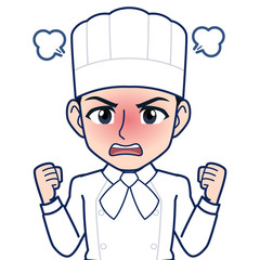 パティシエの男性