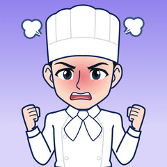 パティシエの男性