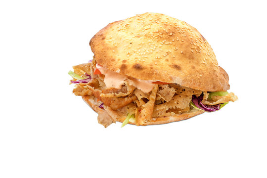 D&ouml;ner Kebab Taschenbrot
