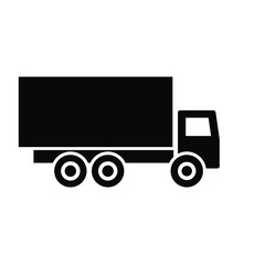 Illustration Vector graphic of  Truck icon template
