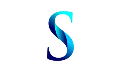Abstract S symbol vector logo