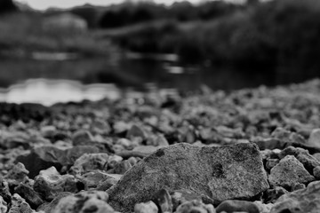 Rocks By Creek 