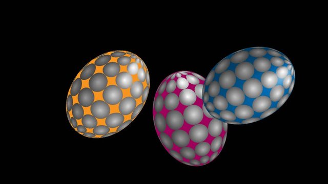 motion graphics of a bouncing ball. with the effect of falling and bouncing. bouncing balls popping and rolling onto around on a black background. abstract background animation