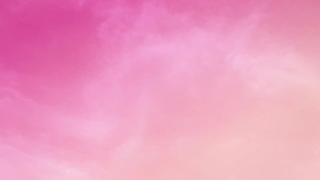 cloud smoke pink colored loop dreamy background 
