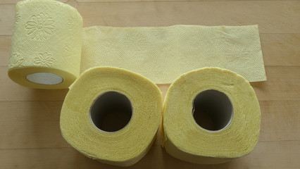 roll of toilet paper