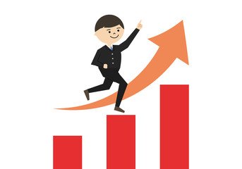 ビジネス　男性　アップ