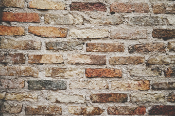 Blank grunge of old concrete wall white and grey color tone texture.