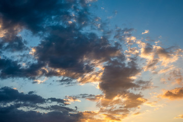 air, background, beam, beautiful, blue, bright, city, cloudscape, colorful, decor, downtown, dream, dusk, fine, freedom, golden, heaven, high, idyllic, landscape, light, morning, nature, orange, paste