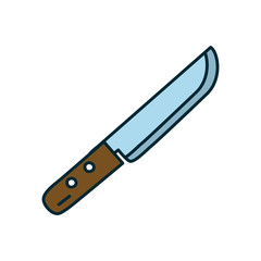 knife icon,line and fill style