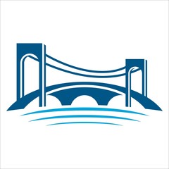 Bridge Corporation Logo Design Vector Template
