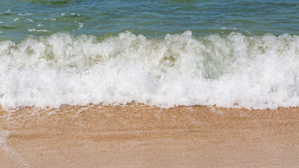 sea waves on the beach