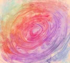 Colorful whirpool wallpaper in pastel colors