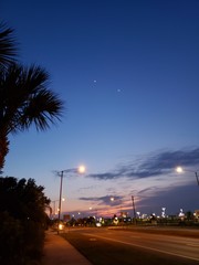 Sunset sky
