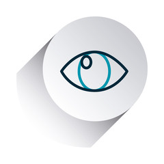 eye icon, line gradient style