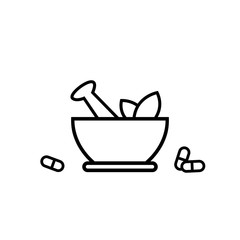 medicine mortar icon