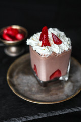 Milk shake Snickers
Chocolate milk shake