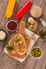 Ascoli stuffed olives.
