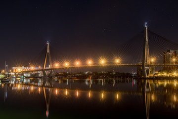bridge and reflection