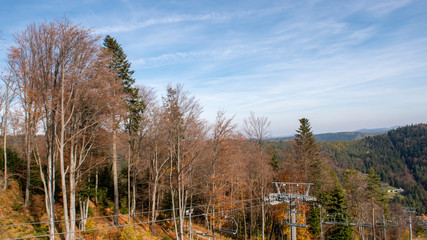 Gondola lift at Jaworzyna Krynicka