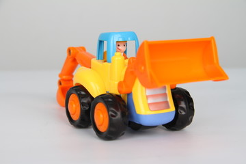 The Yellow Construction Vehicle Toy