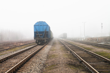 Obraz na płótnie Canvas railway