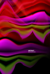 Liquid gradients abstract background, color wave pattern poster design for Wallpaper, Banner, Background, Card, Book Illustration, landing page