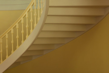an abstract Details of the stairs in the building