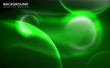 Modern abstract aurora energy with colorful circular and shinny background design.