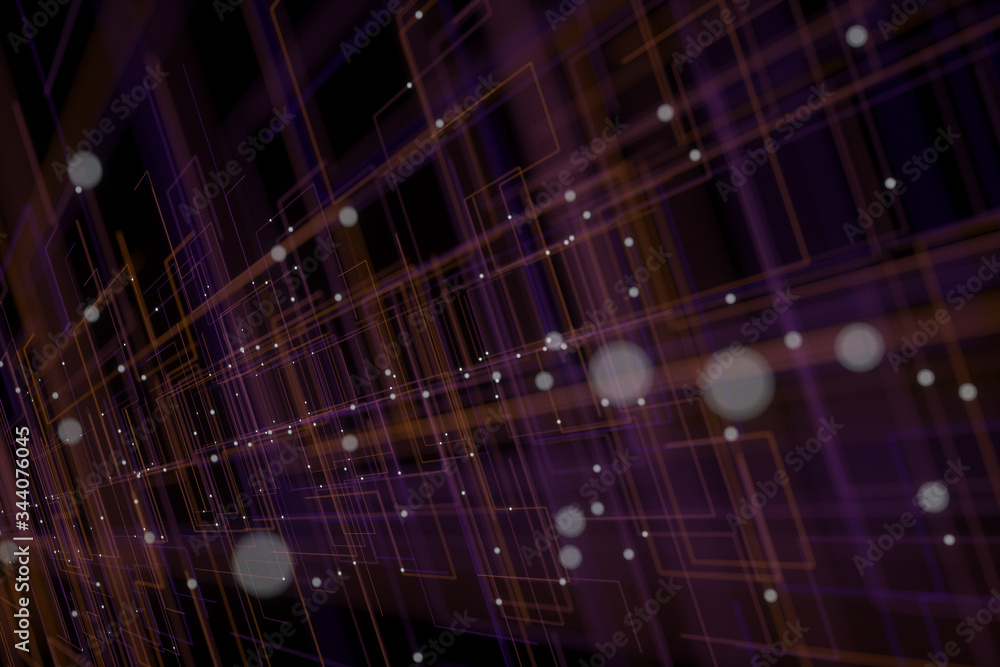 Aufkleber 3d background image rendered using a computer