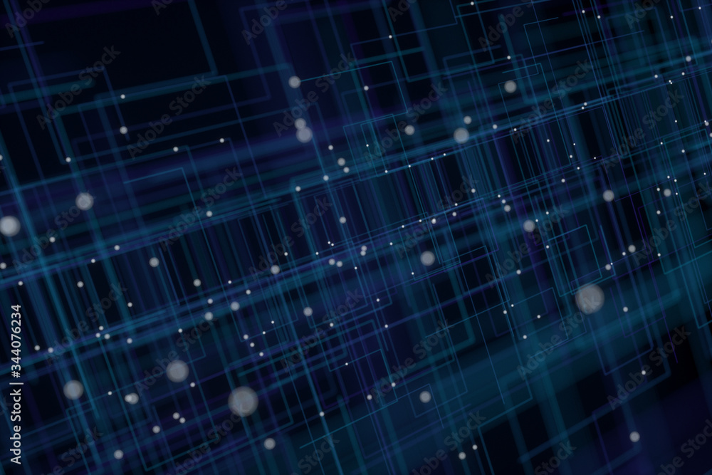 Fototapete 3d background image rendered using a computer