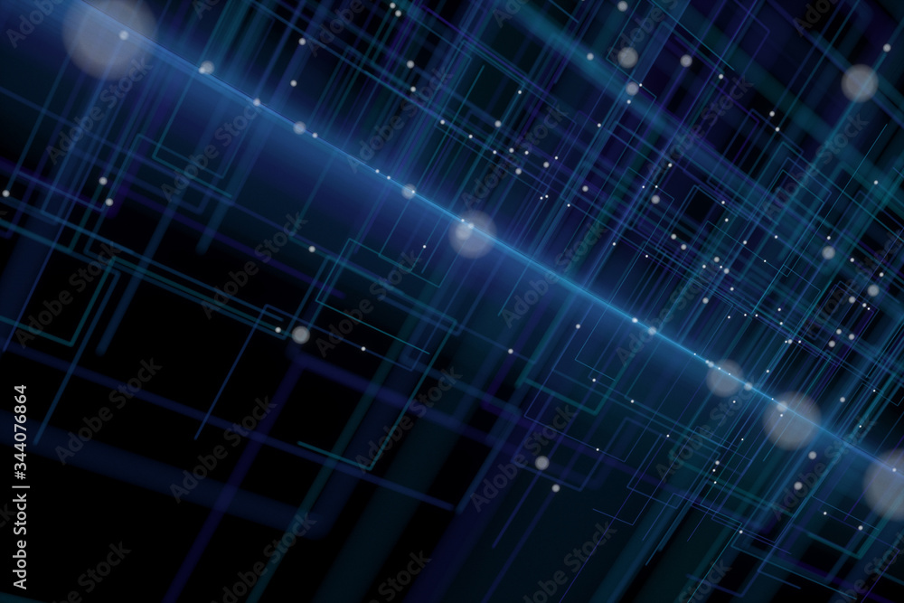 Fototapete 3d background image rendered using a computer