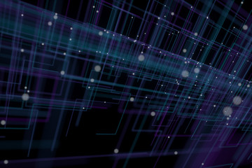 3D background image rendered using a computer