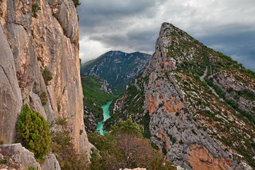 La Palud-sur-Verdon, Provence-Alpes-Cote d'Azur, France: gorges of the Verdon river