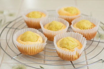 自宅でお菓子作り　スイートポテトマフィン　