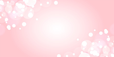 桜 春 背景素材 ピンク 舞う 花吹雪 玉ボケ バナー ヘッダー 広告 パンフレット Wall Mural Design Box