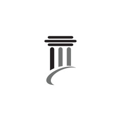 Column Logo Template vector symbol