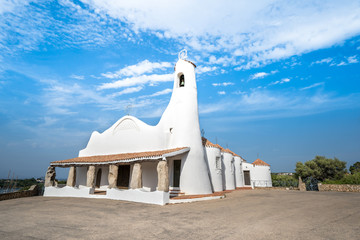 Stella Maris church in Porto Cervo, Sardinia, Italy