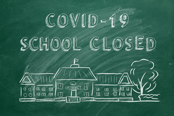 COVID-19. School closed