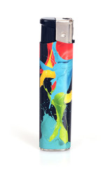 Gas lighter isolated on a white background